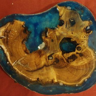 boomschijf, ingegoten, epoxy, hars